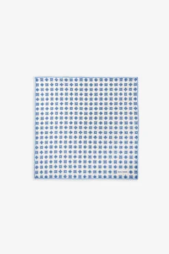 Avion geometric pattern pocket square