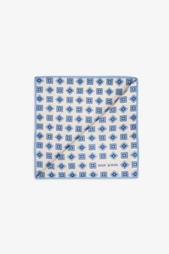 Avion geometric pattern pocket square