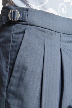 Avion Herringbone Bermuda shorts