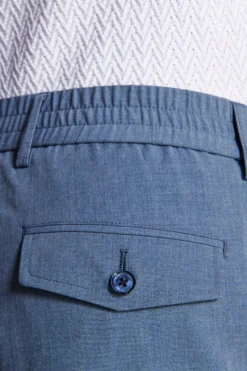 Avion melange canvas drawstring pants