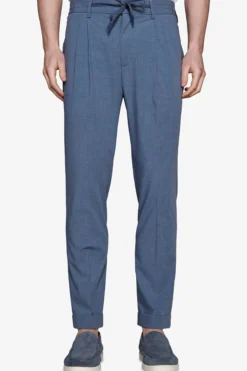 Avion melange canvas drawstring pants