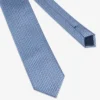 Avion micro-pattern print tie