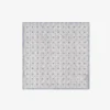 Beige micro circles pocket square