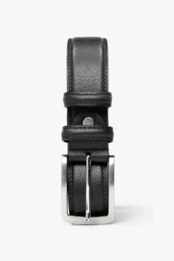 Black casual belt