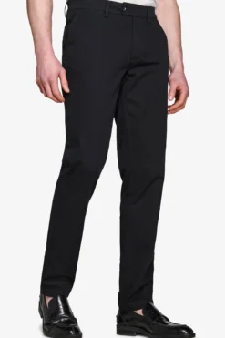 Black chino pants