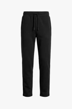 Black fleece sweatpants