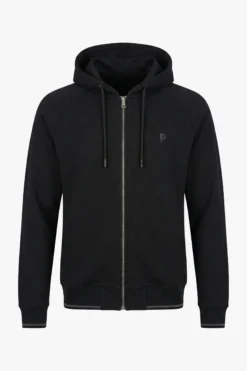 Black full zip hoodie