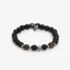 Black medium pearls bracelet