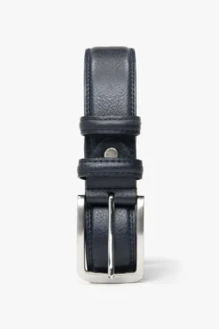 Blue casual belt