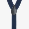 Blue Chevron suspenders