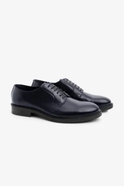Blue classic Derby shoes