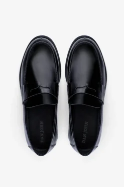 Blue college loafers