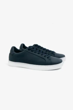 Blue ecosuede sneakers