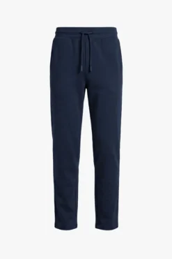 Blue fleece sweatpants