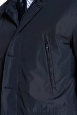 Blue technical field jacket