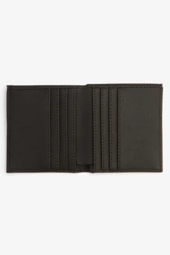 Brown Saffiano wallet