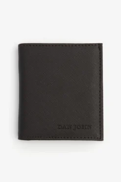 Brown Saffiano wallet