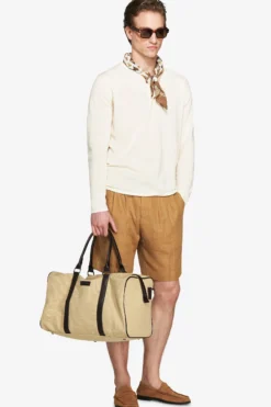 Butter linen blend chester knit