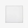 Cream contrasting profiles pocket square