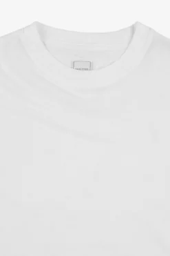 Cream piquet t-shirt