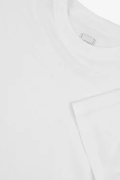 Cream piquet t-shirt