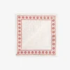 Cream polka dots pocket square