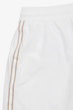 DNJ cream swim trunks