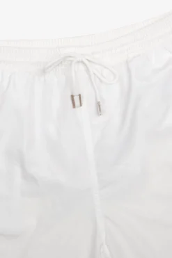 DNJ cream swim trunks