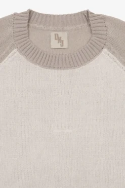 DNJ off white raglan sweater