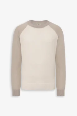 DNJ off white raglan sweater