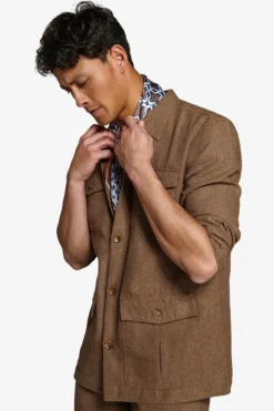 Earth textured Sahara jacket