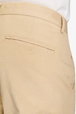 Ecru textured trousers