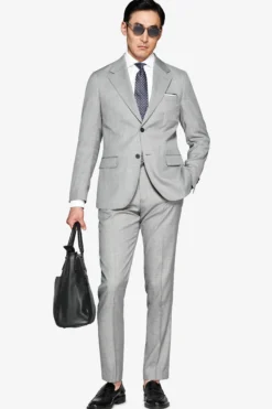 Gray grisaille blazer