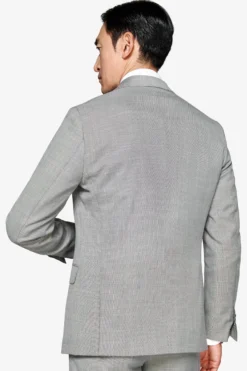 Gray grisaille blazer