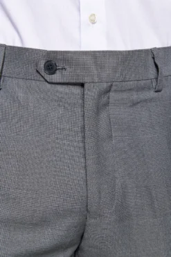 Gray Prince of Wales trousers