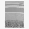 Gray striped plaid