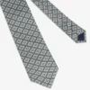 Green abstract macro design tie