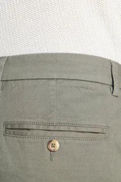 Green chino pants