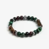 Green medium pearls bracelet