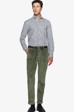 Green Pied de Poule shirt