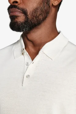 Ice knit polo shirt