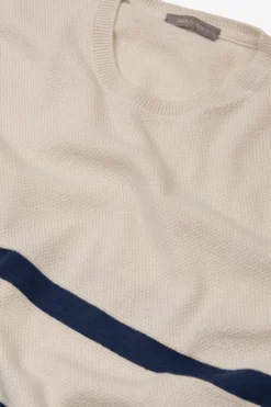 Ice striped sweater