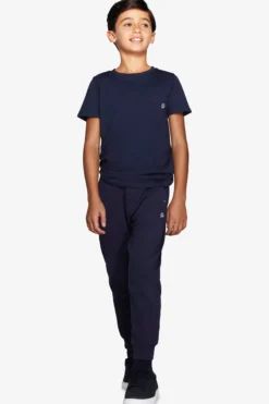 KIDS Blue basic t-shirt with pocket