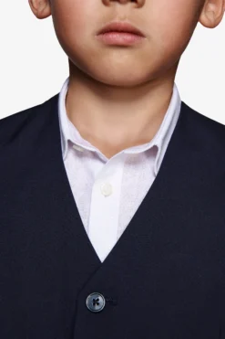 KIDS Blue classic waistcoat