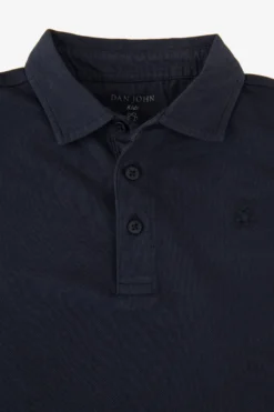 KIDS Blue piqué polo shirt