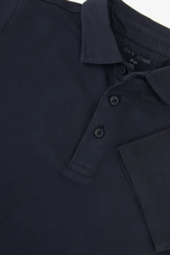 KIDS Blue piqué polo shirt