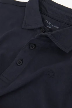 KIDS Blue piqué polo shirt