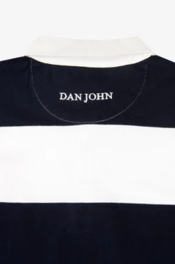 KIDS Blue striped polo shirt