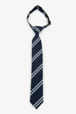 KIDS Blue striped tie