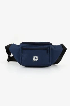 KIDS Blue technical waist bag with print